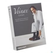 Veinax Kous Katoen Man 2 Lang Donkerblauw Maat 4 - Detail 1