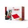 Sissel Cherry Coussin Noyaux Cerise 23x26cm Rouge
