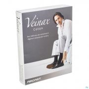 Veinax Kous Katoen Man 2 Lang Zwart Maat 1