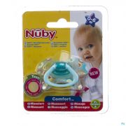 Nuby C Sucette Pp Silicone geo Ortho Tritan 0-6 Mois - Vue détail 1