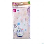 Nuby Wegwerp Slabbetjes - 10 Stuks - Detail 1