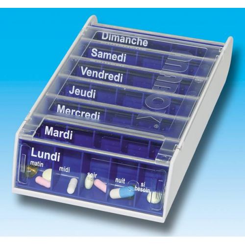 ANABOX PILULIER BLEU 7 JOURS 