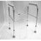 CADRE D'APPUI POUR WC REGLABLE EN HAUTEUR 66/74 CM 