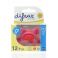 Difrax Fopspeen Dental Semi Filled girl +12M 346