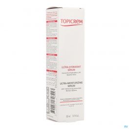 Topicrem Ultra Hydra Visage Serum Fl Pompe 30ml