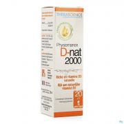 D-nat 2000 Fl Gutt 20ml Physiomance Phy341