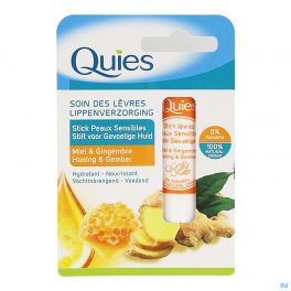 Quies Stick Levres Peau Sensible Miel&gingembre