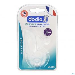 Dodie Speen Plat Grote Hals Sil. Debiet3 +6m