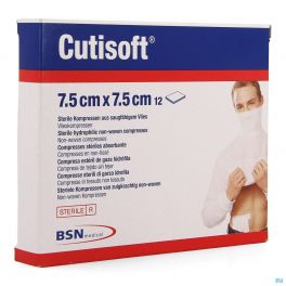 Cutisoft 7,5cmx7,5cm 12 Leukoplast