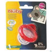 NUBY SUCETTE NATURAL FLEX CERISE 6-18 MOIS