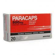 Paracaps 500mg Caps Molles 20 X 500mg