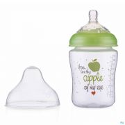 Nuby Little Moments Zuigflesje Groen 270ml 0m+