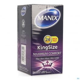 Manix King Size Condoms 24