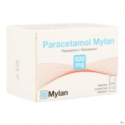 Paracetamol Mylan 500mg Tabl 100
