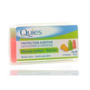 QUIES PROTECTION AUDITIVE MOUSSE (3 PAIRES)