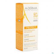 A-Derma Aderma Protect Creme Sans Parfum Ip50+ 40 ml - Vue détail 1