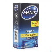 Manix Super Condoms 14 +2 - Vue détail 1