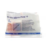BD MICROFINE+ SERINGUE INSULINE 1 ML 29G 12,7 MM (10)