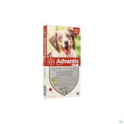 Advantix 250/1250 Chiens 1025kg Fl 4x2,5ml