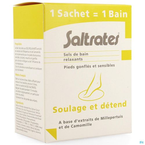 SALTRATES ZOUT VOETBAD 200 G NF
