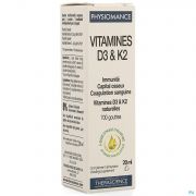 D3 K2 Fl 20Ml Physiomance Phy309 - Detail 1