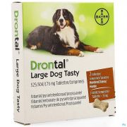 DRONTAL DOG LARGE TASTY 2 COMPRIMES
