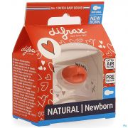 Difrax Fopspeen Natural Newborn I Love - Detail 1