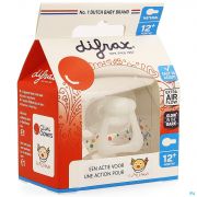 Difrax Fopspeen Natural 12M+ Cliniclowns - Detail 1
