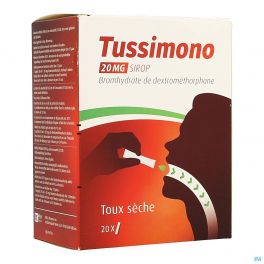 Tussimono 20mg Siroop Zakje 20