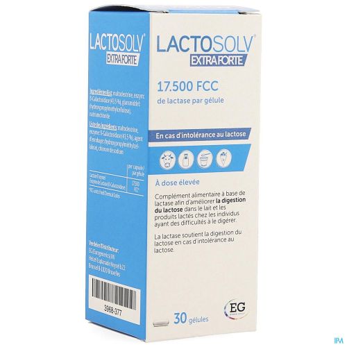 Lactosolv Extra Forte Caps 30