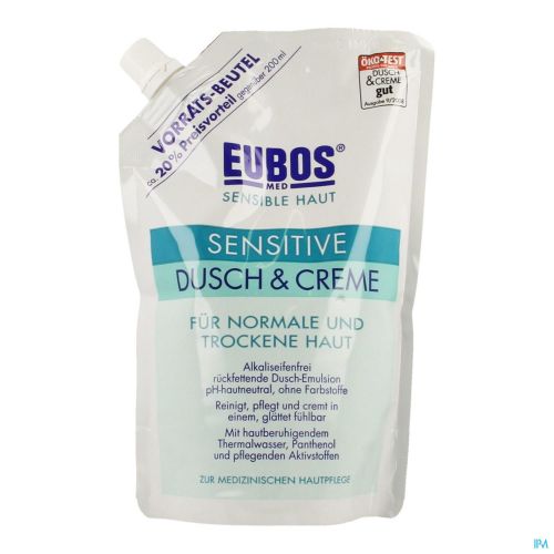 Eubos Creme Douche Sensitive Refill 400ml