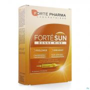 Fortepharma Fortesun Bonne Mine 20 Ampoules - Vue détail 1