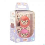 Bibi Happiness Fopspeen Dental Tiger 6-16m Duo