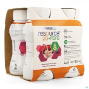 Resource 2.0 + Fibre Fruits Des Bois 4 X 200 ml - Vue détail 1