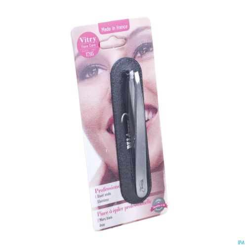 Vitry Classic Epillerpincet Prof Schuin Inox 1022