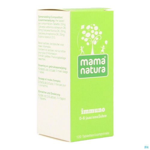 Mama natura immuno 120 tabletjes