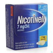 Nicotinell 7mg/24h Pleister Transdermaal 21