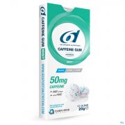 6D Sports 6D Chewing gum Caffeine Mint (10) - Vue détail 1