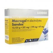 Macrogol + Electr Sandoz Pdr Ciroensmaak Zakje 8 - Detail 1