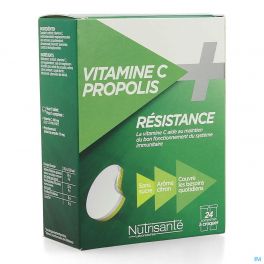 Vitamine C+propolis Comp A Croquer Tube 2x12