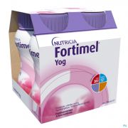 Fortimel Yog Framboos Flesjes 4X200Ml