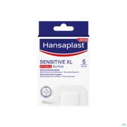 Hansaplast Sensitive Xl 6cmx7cm Strips 5