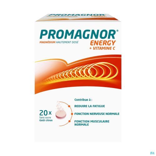 Promagnor Energy + Vit C Bruistabletten 2x10