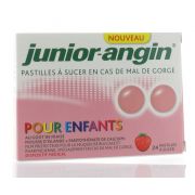 JUNIOR ANGIN 24 COMPRIMES A SUCER 