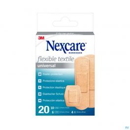Nexcare 3m Flexible Textile Universal Strips 20