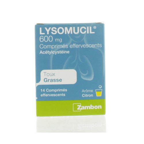LYSOMUCIL 600 SACHETS 14 X 600 MG