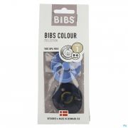 Bibs 1 Tetine Duo Sky Blue Deep Space