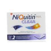 NIQUITIN CLEAR PATCHS 14 X 14 MG