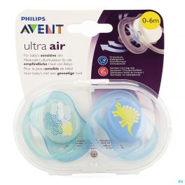 Philips Avent Fopspeen +0m Air Boy Deco Scf344/20