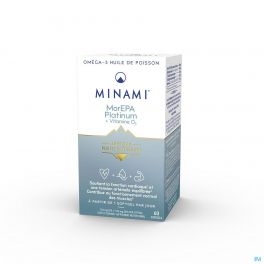 Minami Morepa  Platinum +vit D3 1000 IU Caps 60